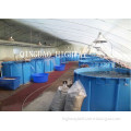 Soft PVC Tarpaulin Collapsible and movable pvc water tank for fishary